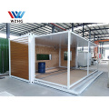 Expandable Container House 40FT Container House structural steel prefab HOME